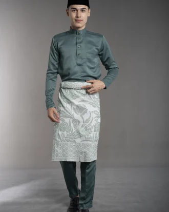 Baju Melayu Pistachio Green