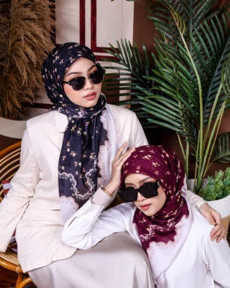 Helena Flower Grace Tudung Bawal